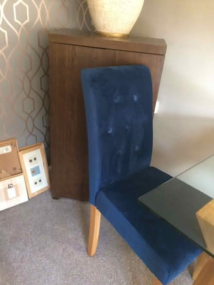 Photo of free Blue chairs (S26) #3