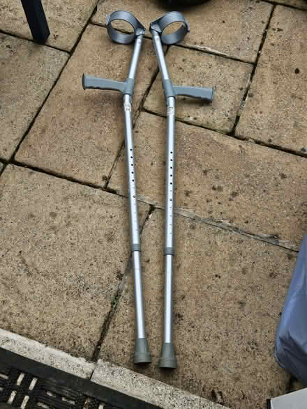 Photo of free Pair of crutches (Rochester ME1) #1