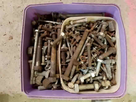 Photo of free Selection of nuts & bolts - various sizes, various threads (Bucknell SY7) #1