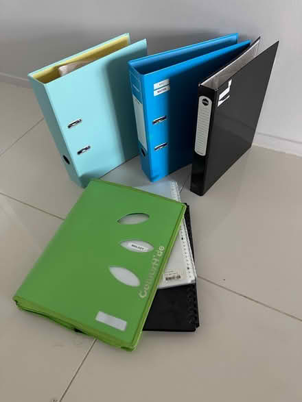 Photo of free Ring binders, sleeves, folders (Chippendale 2008) #1