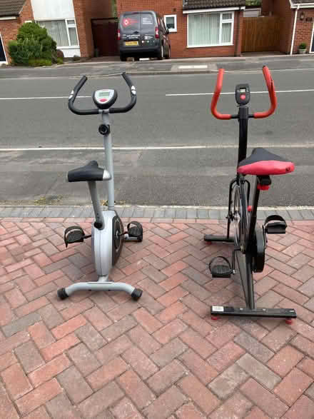 Photo of free two exercise bikes (Loughborough LE11) #1