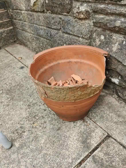 Photo of free Broken terracotta pot pieces (Horsforth LS18) #3
