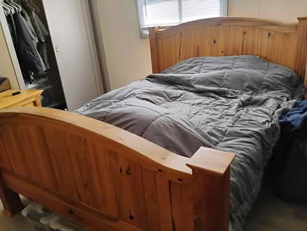Photo of free dresser, end table,bed frame set (eureka) #1