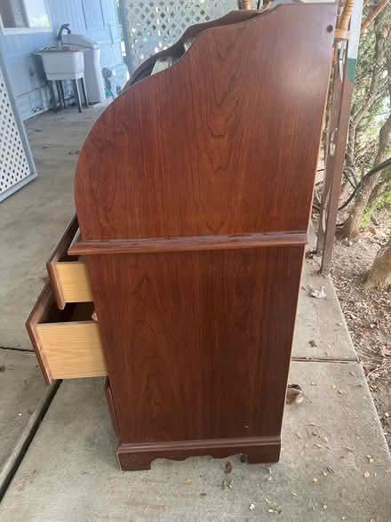 Photo of free Small wooden roll top desk dresser (Rancho Yolo - Pole Line & 5th) #4