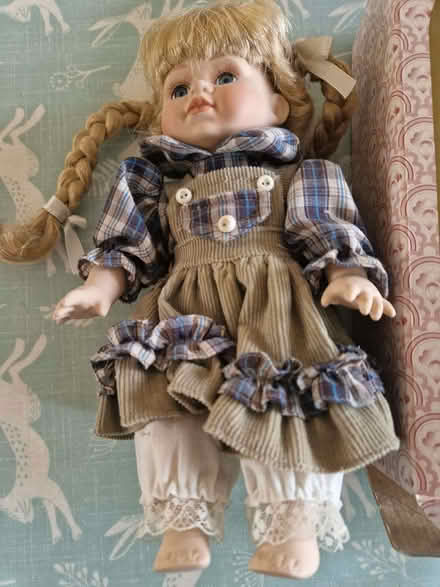 Photo of free Austrian Porcelain Boy and Girl Dolls (Arborfield Garrison RG2) #1