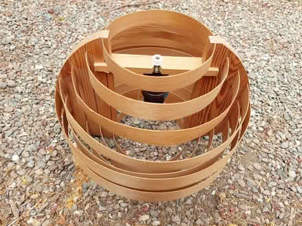 Photo of free Wood lamp shade (El Cerrito) #1