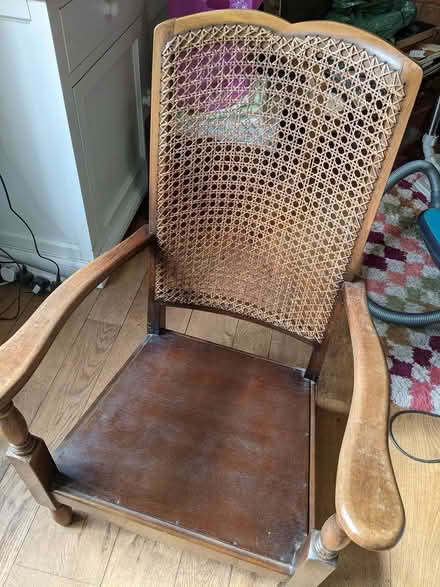 Photo of free Vintage cane backed chair (Clun valley SY7) #2