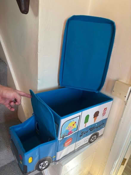 Photo of free Kids foldable storage box (Mealsgate CA7) #3