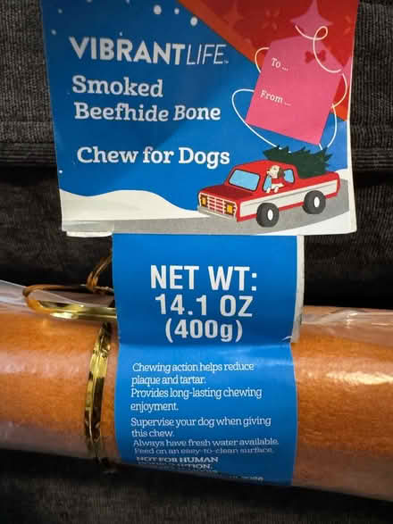 Photo of free Smoked beefhide bone dog chew (Prospect Park, NJ) #2