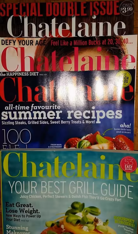 Photo of free 4 old Chatelaine magazines (Keele St & Eglinton Ave W) #1