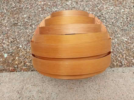 Photo of free Wood lamp shade (El Cerrito) #2