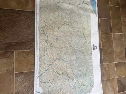 Photo of free Laminated map of Pennsylvania (Swarthmore) #1