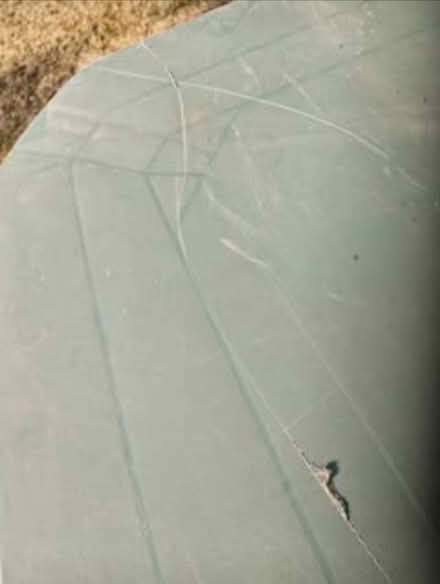 Photo of free Green plastic garden table (Great Baddow CM2) #2