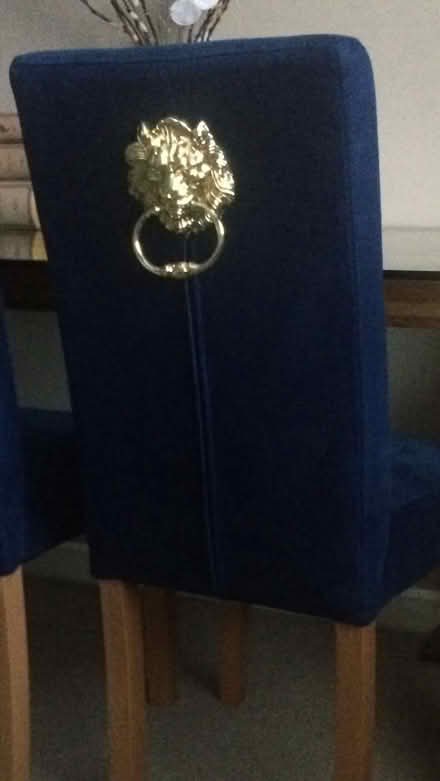 Photo of free Blue chairs (S26) #2
