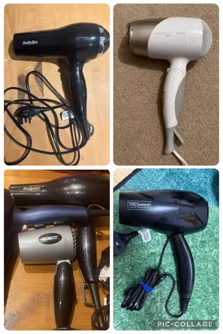 Photo of working hairdryers (for drying Art) (CB3) #1