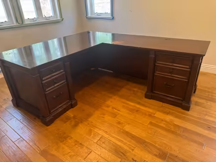 Photo of free Large L-shaped Desk (La Habra) #1