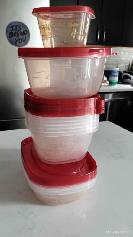 Photo of free McCormick Food Storage Containers (Ward 1, Park View, NW, DC) #1