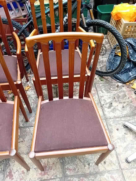 Photo of free 4 dinning chairs (Richmond) #1