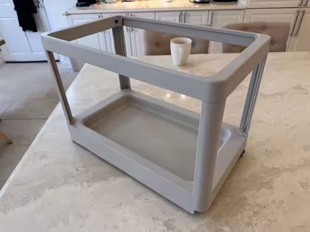 Photo of free IKEA Bin holder on tracks (Standen park house) #1