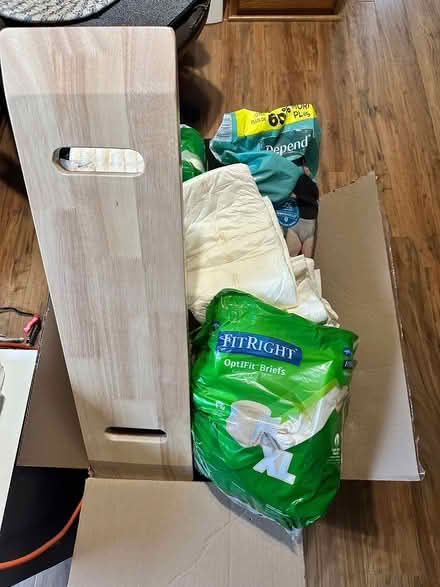 Photo of free Depends briefs - misc (Near lahring and Torrey) #2