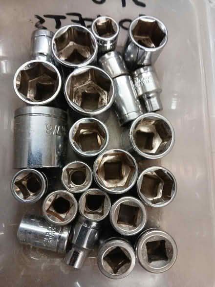 Photo of free 3/8 sockets (Spondon DE21) #1