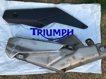Photo of free Triumph motorcycle silencer (Bromley Common BR2) #1