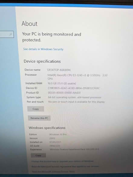 Photo of free Desktop computer (Westcliff, SS0) #2