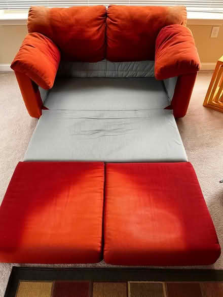 Photo of free Loveseat Bed and Ottoman (Revere) #4