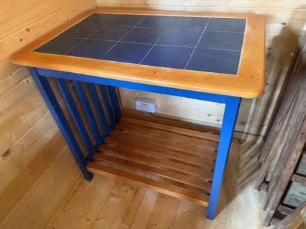 Photo of free Tiled table (Ingworth NR11) #1