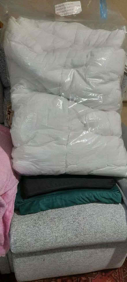 Photo of free double duvet polyester (Wake Green B13) #1
