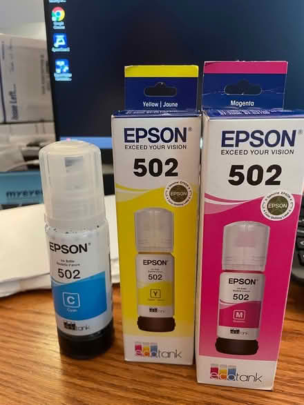 Photo of free Epson 502 ink (Roselle) #1