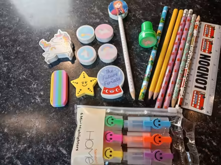 Photo of free Child's stationery bundle (Parkhead EH11) #1