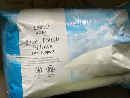 Photo of free New Soft Touch Pillows (Hertford SG14) #1