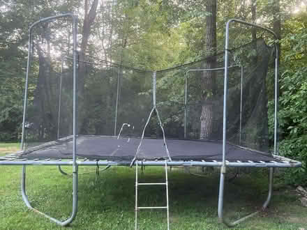 Photo of free 14 ft Square Trampoline (Oak Ridge NJ) #2