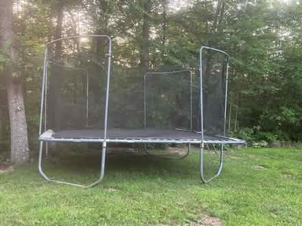 Photo of free 14 ft Square Trampoline (Oak Ridge NJ) #1