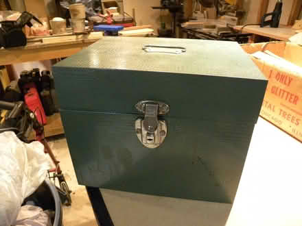 Photo of free Lockable metal file box (Troy) #3