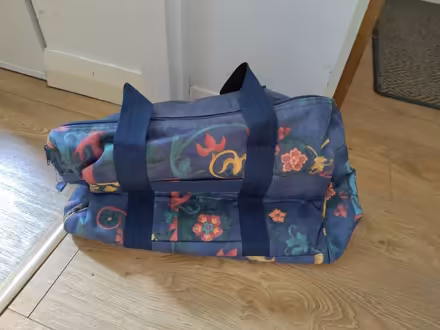 Photo of free Small floral holdall (King's Hedges Ward CB4) #1