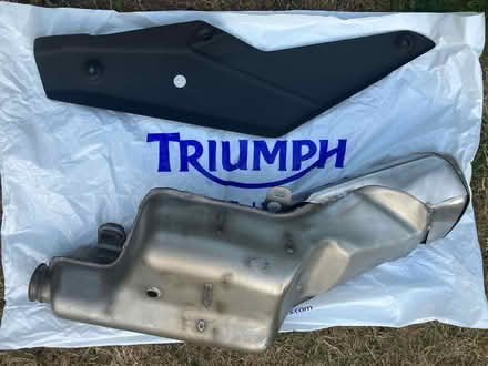 Photo of free Triumph motorcycle silencer (Bromley Common BR2) #2