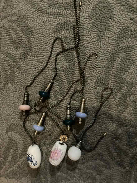 Photo of free (mostly) Ceramic pull chains (Riverdale (north of Inwood)) #1
