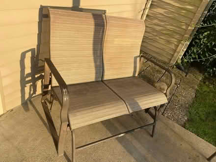 Photo of free Patio Loveseat Glider (Fenton) #1