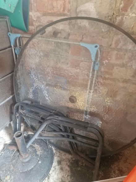 Photo of free Umbrella table and 2 chairs (Ash aldershot) #2