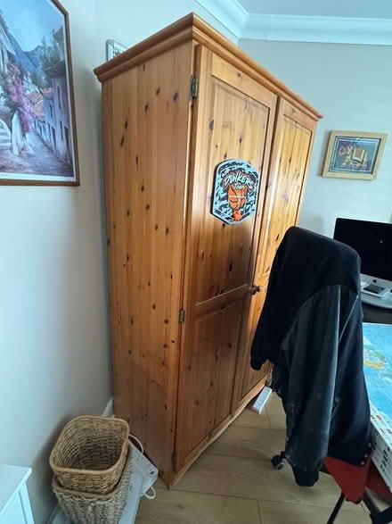 Photo of free Pinewood wardrobe 180/90/60 cm (Balgriffin) #1