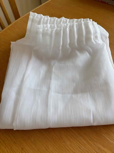 Photo of free White net curtain (Bexleyheath DA6) #1