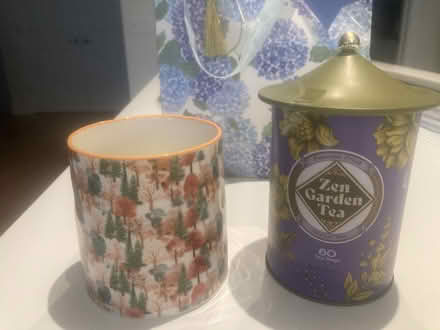 Photo of free Zen garden green tea and mug (77 Havemeyer Lane, Stamford) #1