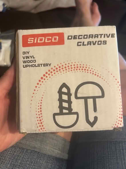 Photo of free Decorative Clavos for vinyl wood (Green/ Springfield border) #2