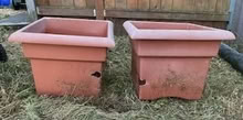 Photo of free Plastic Planters (Two) (North Everett) #1