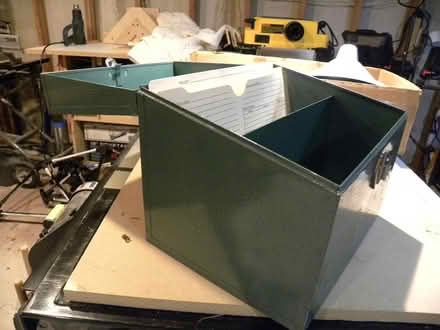 Photo of free Lockable metal file box (Troy) #2
