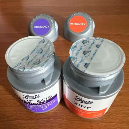 Photo of free Folic acid + zinc supplements (Twickenham TW2) #2