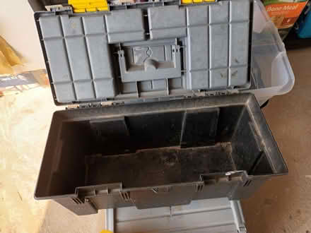 Photo of free Stanley plastic tool box with tray (CO11) #4
