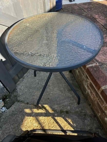 Photo of free Small Garden Table (Hailsham BN27) #1